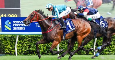 ROMANTIC WARRIOR se triplecorona en Hong Kong