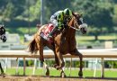 OM N JOY remata desde el último para ganar el Santa Margarita Stakes