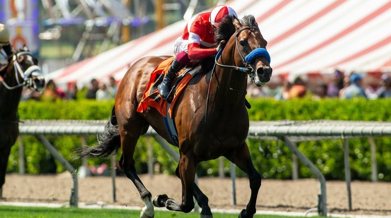 FLYOVER se alza con el Crystal Water Stakes FLYOVER se alza con el Crystal Water Stakes