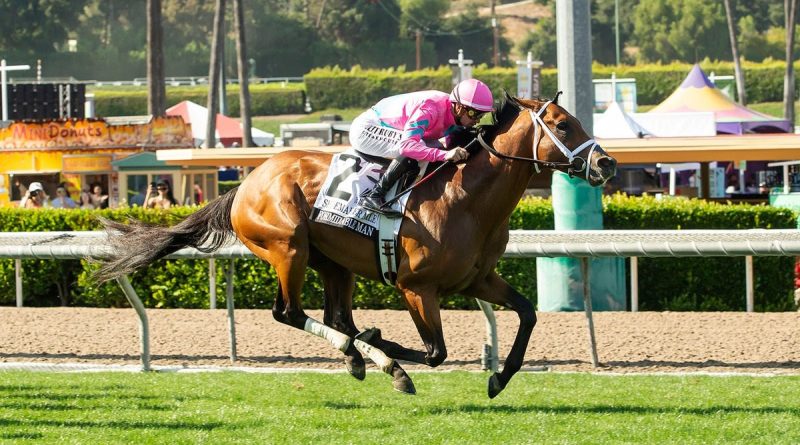 FORMIDABLE MAN reaparece con victoria en la Shoemaker Mile