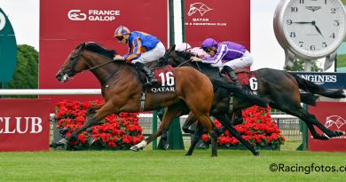 CONSTITUTION RIVER encabeza el 1-2-3 del Ballydolyle en el Prix du Jockey Club