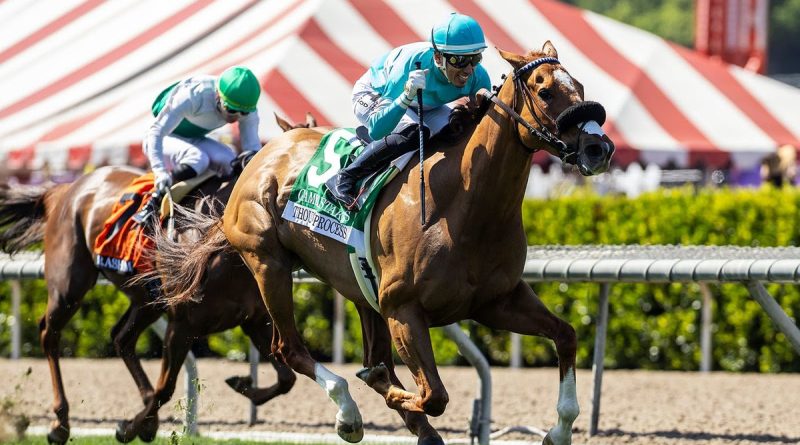 THOUGHT PROCESS logra su primer Grado 1 al imponerse en el Gamely Stakes