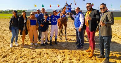 STELLA CANDENTE galopa la Copa Carlos Pérez Abarrio