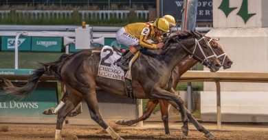 Tercer Chicago Stakes seguido para Irad Ortiz Jr. esta vez con ECATLANT