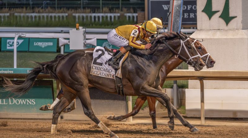 Tercer Chicago Stakes seguido para Irad Ortiz Jr. esta vez con ECATLANT