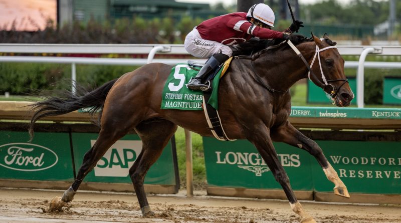 MAGNITUDE sigue intratable en el Stephen Foster Stakes y ya mira a Keeneland