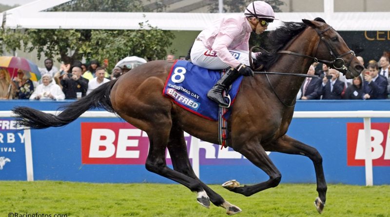 Navidad en junio: CHRISTMAS DAY galopa el Epsom Derby