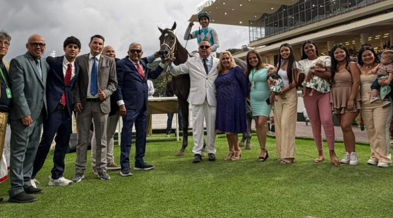 PONTEVECCHIO galopa en la apertura de la Triple Corona venezolana