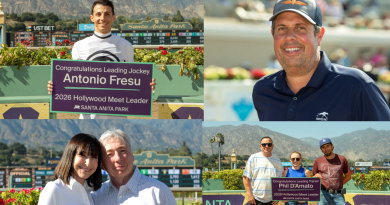 Fresu, D´Amato y Reddan ganan la estadísticas en el Hollywood Meet de Santa Anita