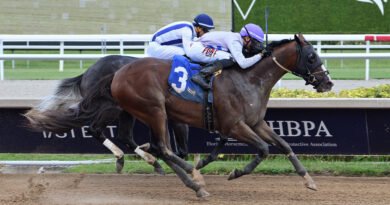 MOONSTROCITY supera a la favorita AZAM en la carrera principal del domingo MOONSTROCITY supera a la favorita AZAM en la carrera principal del domingo