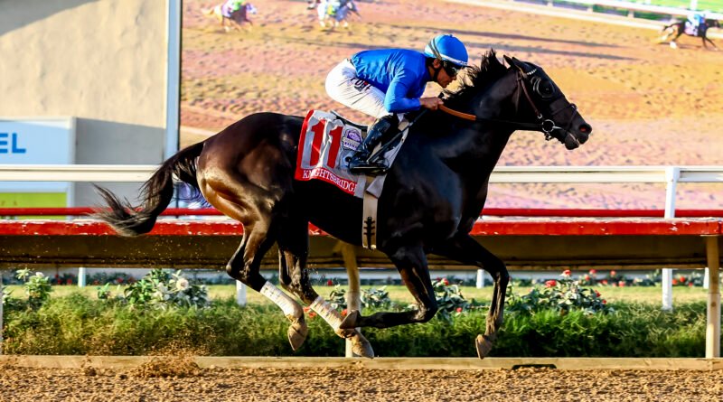 KNIGHTSBRIDGE da un golpe de autoridad en el Pacific Classic