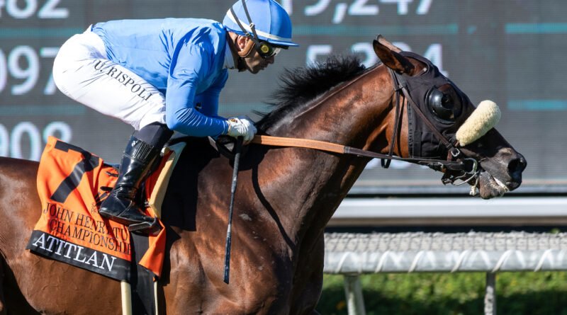 ATITLAN luce superior en el John Henry Turf Championship Stakes