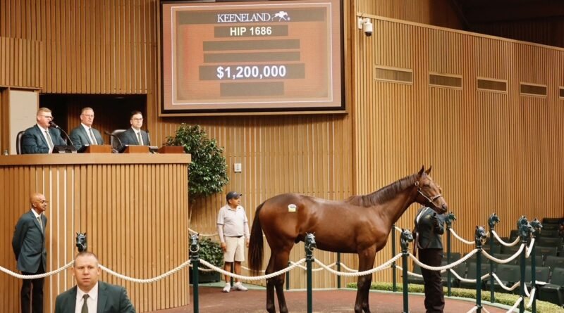 Keeneland registra un sólido volumen de ventas este domingo