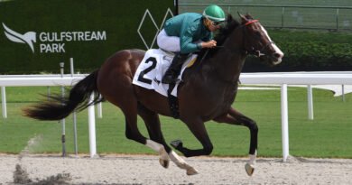 El dosañero REZA demuestra su valía en un debut deslumbrante en Gulfstream