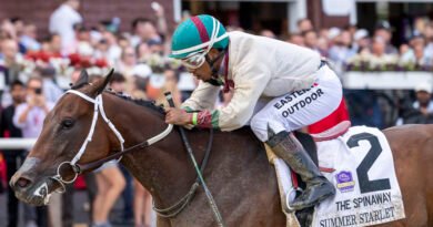 SUMMER STARLET brilla en el Spinaway Stakes