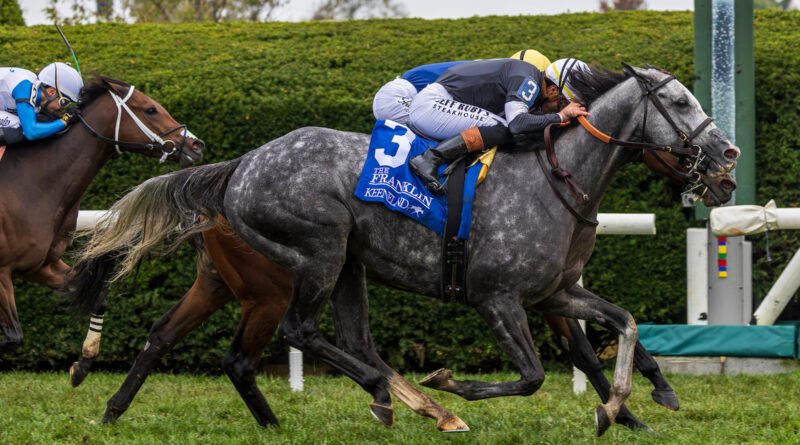TIME TO DAZZLE repitió en el Franklin Stakes con espectacular atropellada