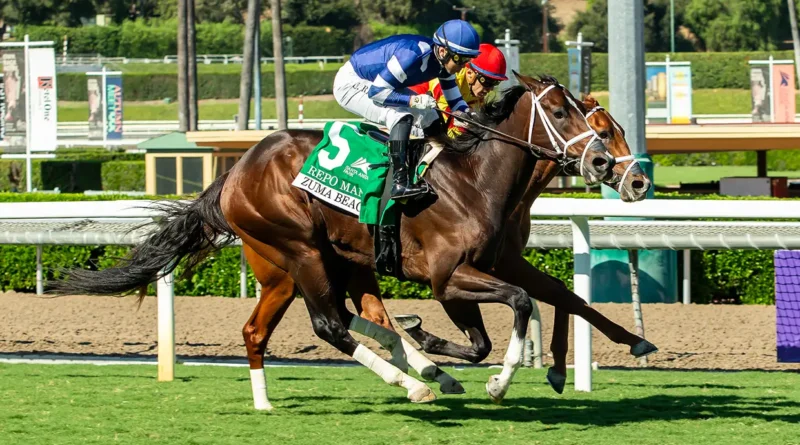 REPO MAN responde en el Zuma Beach Stakes