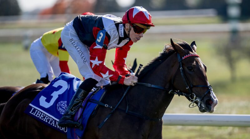 LIBERTANGO se impone en la Breeders’ Cup Juvenile Turf Sprint