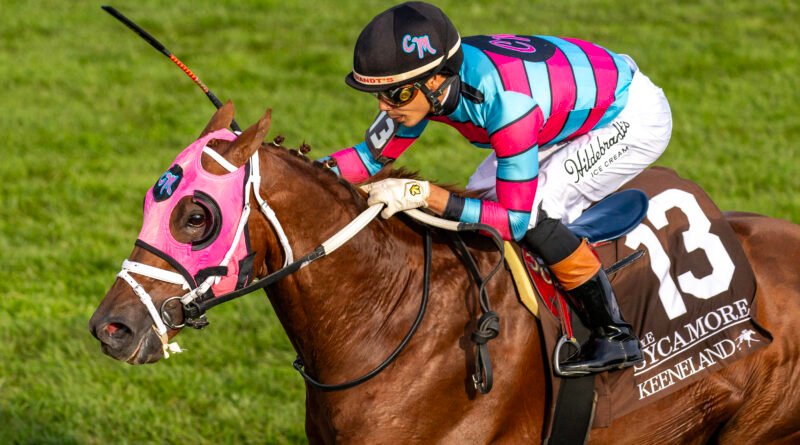 LAMBETH impone su remate en el Sycamore Stakes de Keeneland
