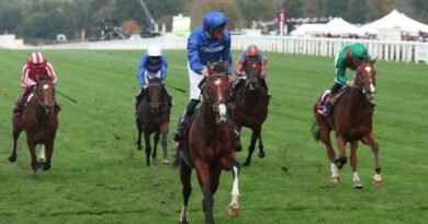 OMBUDSMAN tomó revancha con una contundente victoria en el Champion Stakes