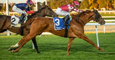 AMERICATHEGREAT gana el Sands Point Stakes con el cumpleañero Javier Castellano