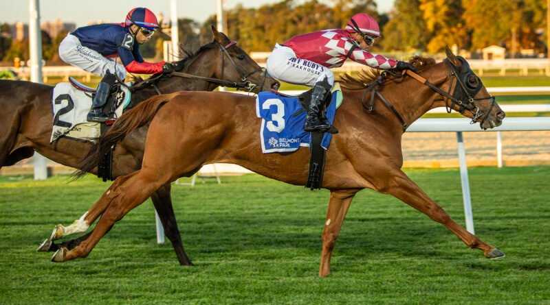 AMERICATHEGREAT gana el Sands Point Stakes con el cumpleañero Javier Castellano