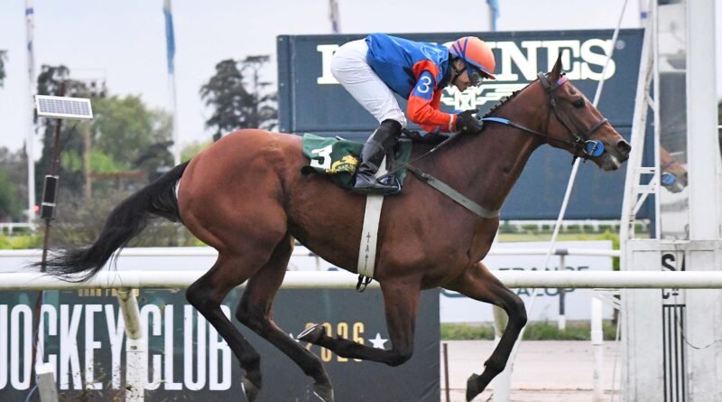 STAY TUNE del último al primero en el Gran Premio Jockey Club de San Isidro