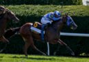 JOE SHIESTY se luce en el Woodford Stakes