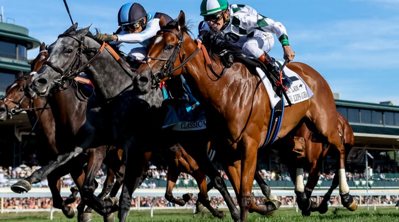 CLASSIC Q supera a LUSH LIPS en un emocionante First Lady Stakes