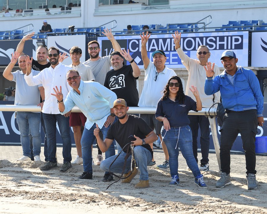 Cuatro victorias para la cuadra azul de José Francisco D´Angelo en Gulfstream Park