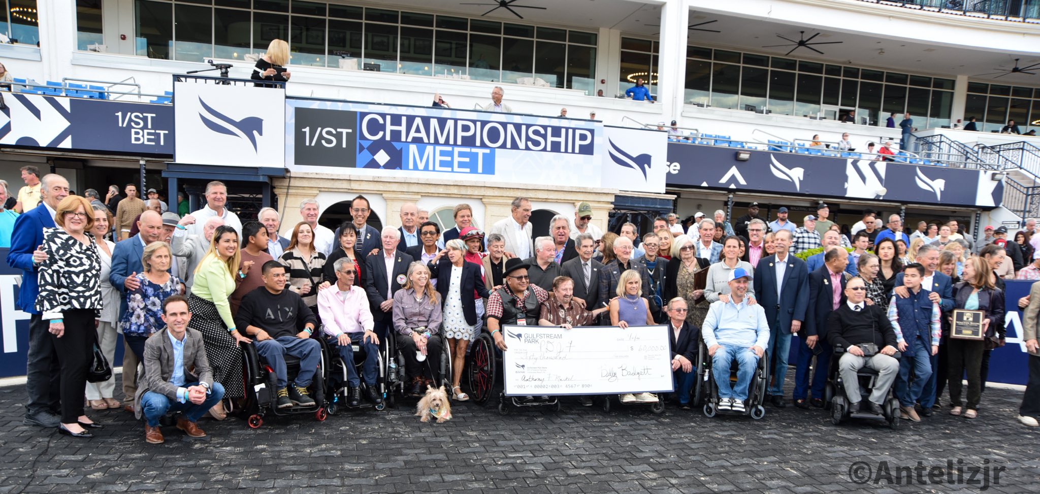 #HYP141 Todo un éxito el Jockeys And Jeans de la PDJF en Gulfstream Park