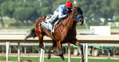 BARNES y CORNUCOPIAN lideran un lote de 10 aspirantes al Malibu Stakes