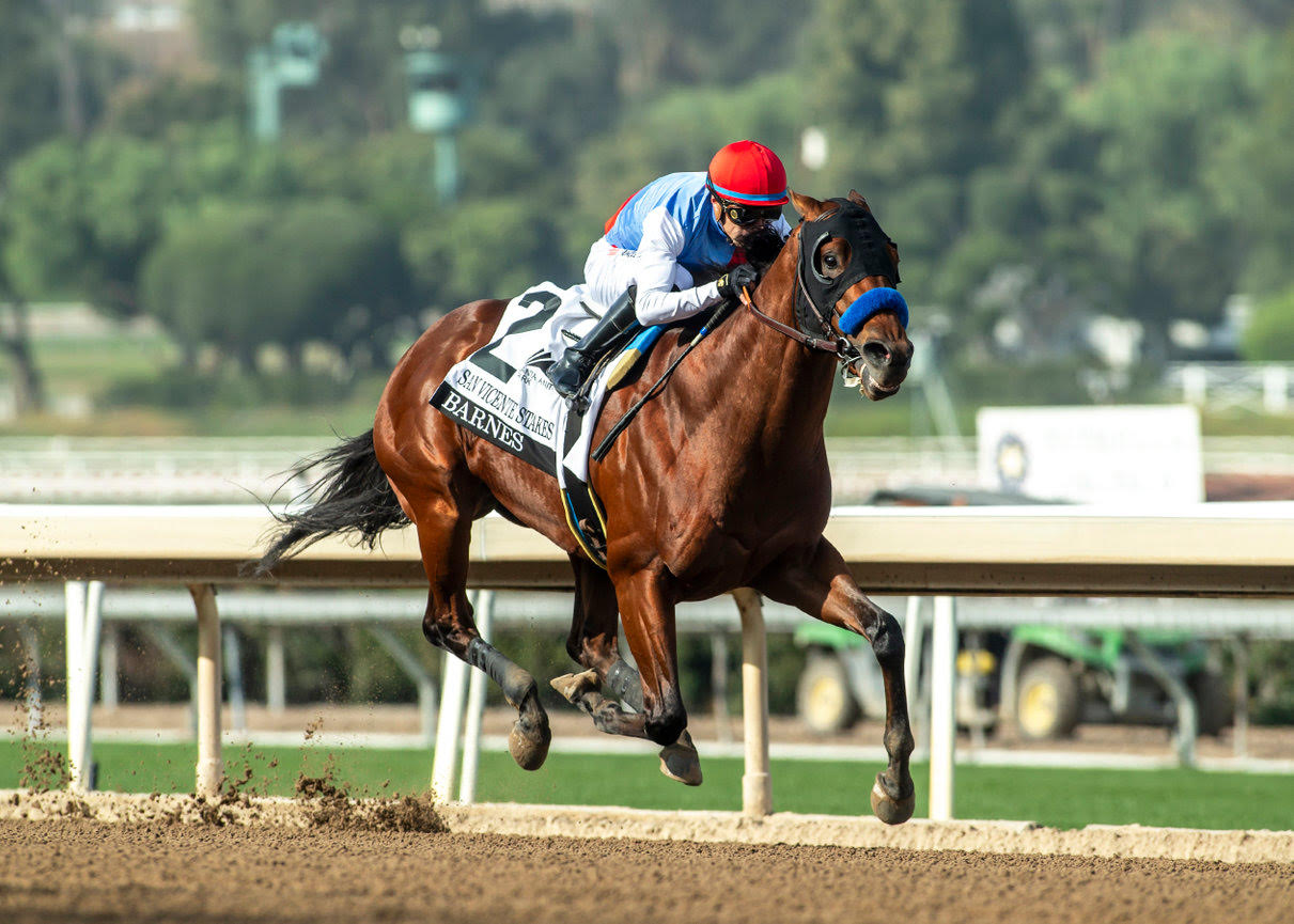 BARNES y CORNUCOPIAN lideran un lote de 10 aspirantes al Malibu Stakes