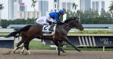 SOVEREIGNTY cerró la fiesta sabatina del Godolphin en el Fountain Of Youth Stakes