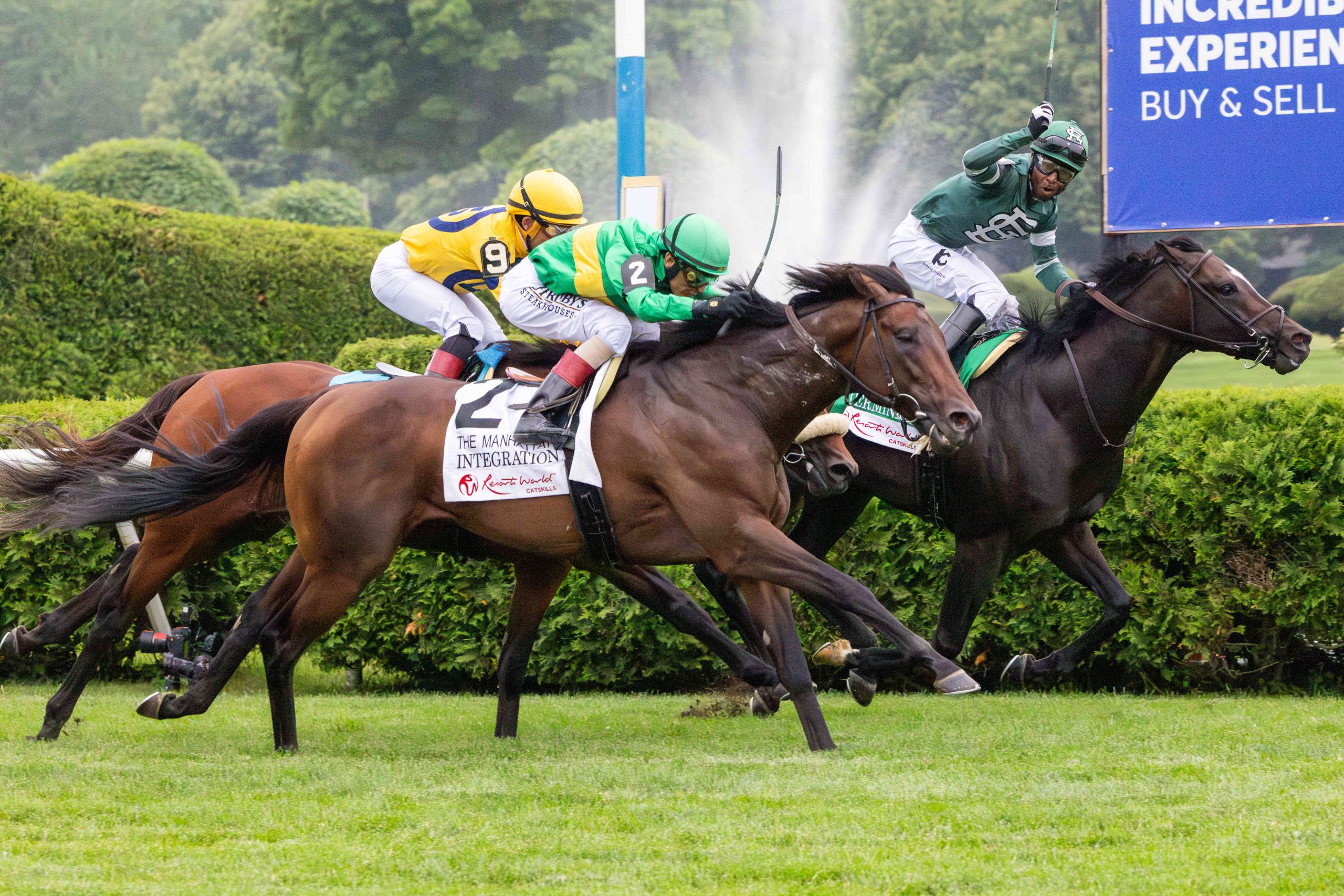 DETERMINISTIC gana el Manhattan Stakes. Va por ti Christophe!!!!