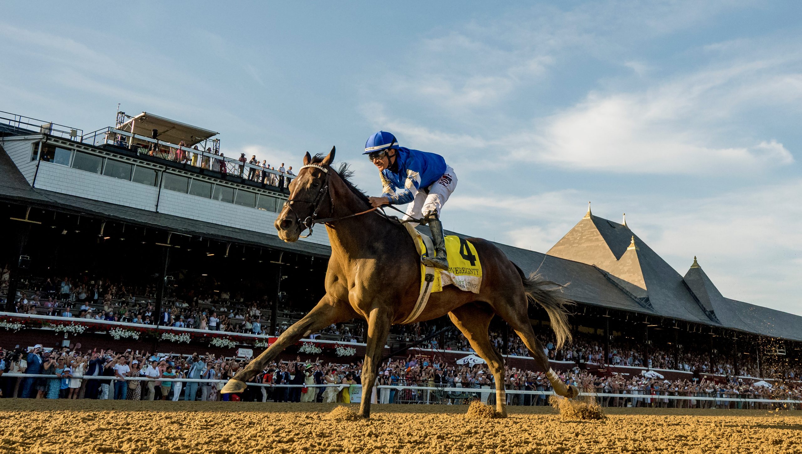 SOVEREIGNTY termina en lo más alto de la Ranking final de la Longines Breeders’ Cup Classic