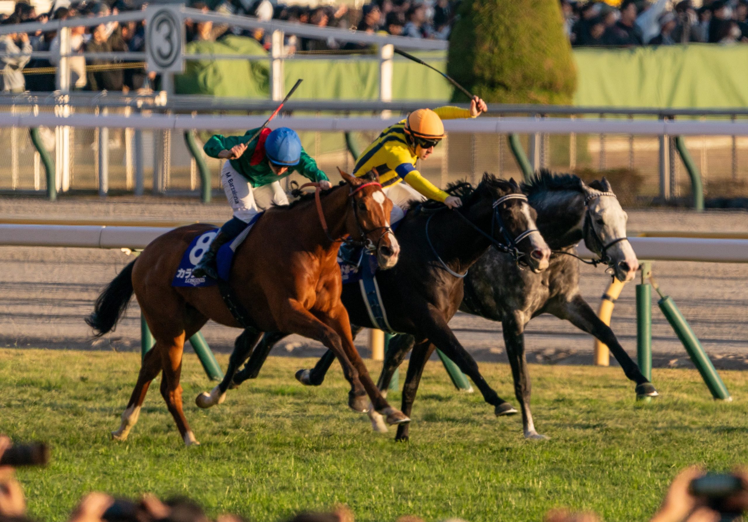 CALANDAGAN mete récord mundial para ganar la Japan Cup