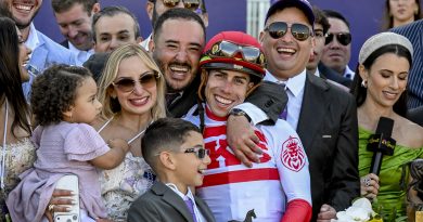IRAD ORTIZ JR. gana su sexto Bill Shoemaker Award