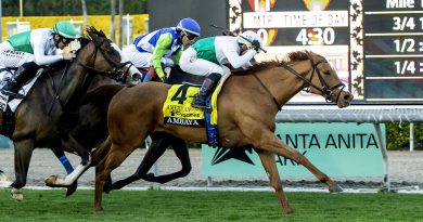 AMBAYA sorprende en el American Oaks