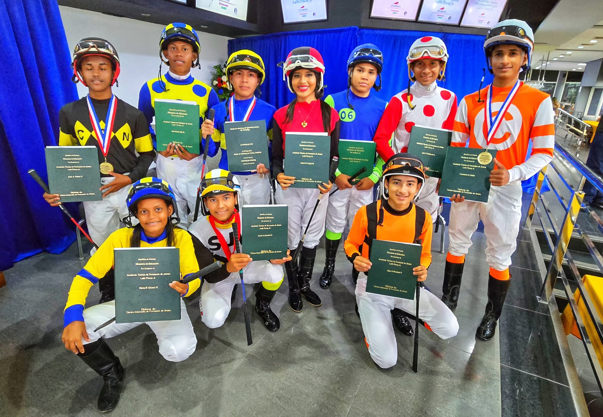 Graduación de la Academia Técnica de Formación de Jinetes Laffit Pincay Jr.