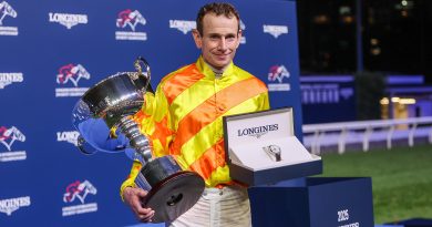 Ryan Moore regresa con victoria en el tercer Campeonato Internacional de Jockeys LONGINES Ryan Moore regresa con victoria en el tercer Campeonato Internacional de Jockeys LONGINES