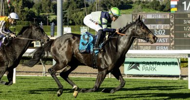 GAS ME UP sorprende en el Joe Hernández Stakes