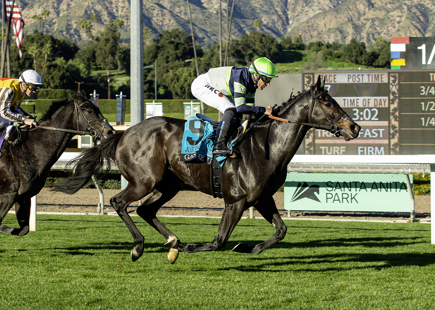 GAS ME UP sorprende en el Joe Hernández Stakes