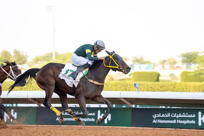 TEDUOM logra un elegante triunfo en Fillies Mile