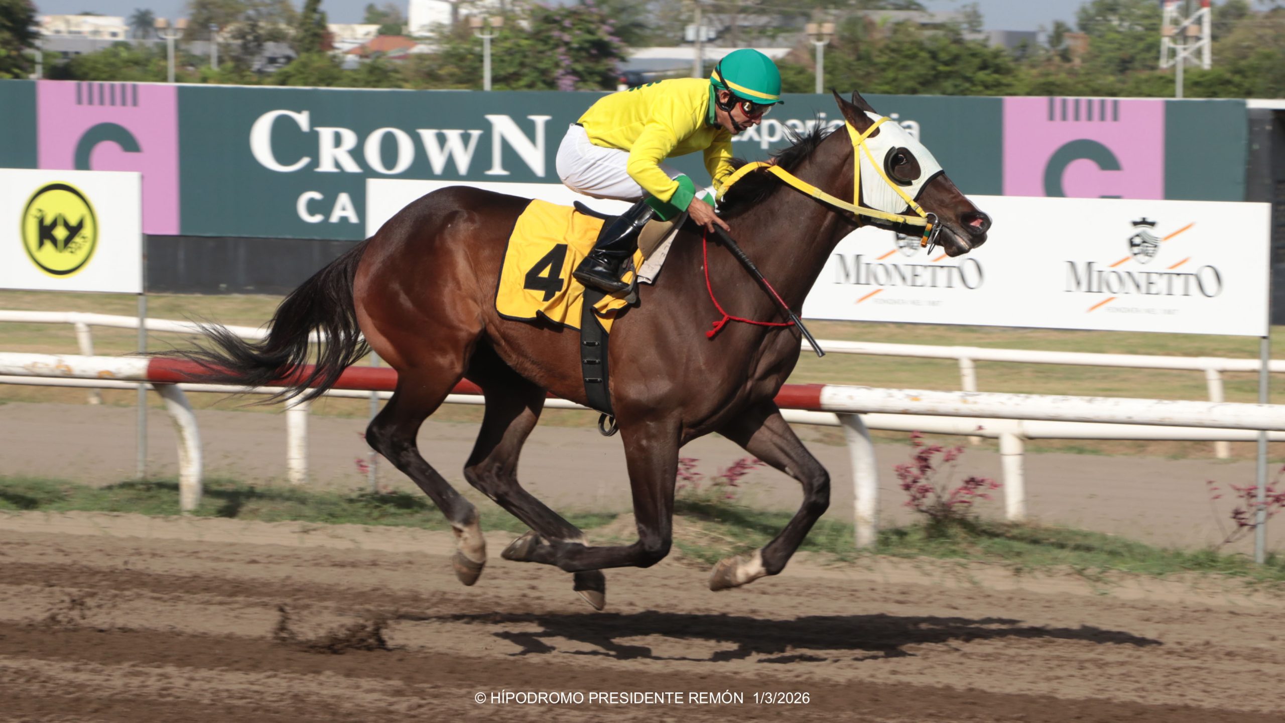 EL SAJÓN conquista el Handicap Alonso Edward con sólido desempeño