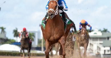 Delgado con THE PUMA a poner fin a su racha de segundos en el Curlin Florida Derby Delgado con THE PUMA a poner fin a su racha de segundos en el Curlin Florida Derby