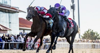 EMERGING MAKER se luce en el Louisiana Derby