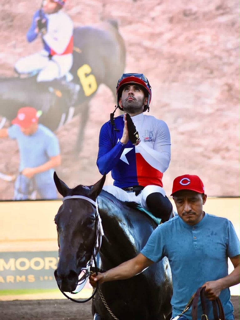 El jinete puertorriqueño Luís R. Reyes obtiene su primer triunfo en tierras canadienses